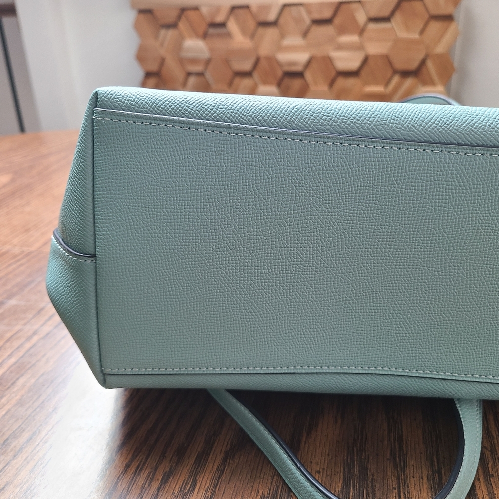 Coach Gallery Tote in Light Teal/Silver - Picture 5 of 7